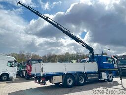 MAN 26.400 Pritsche + HIAB 232 Kran 6x2