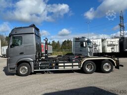 MERCEDES-BENZ ACTROS 2551 L 6X2 LENK-LIFTACHSE, HIAB-LIFT 2019, E6, RETARDER, CB-FUNK
