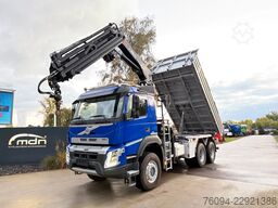 VOLVO FMX 420 6x6 Kipper KRAN 21m WINDE FUNK Bordmatik