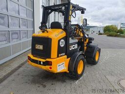 JCB 403 Klappdach / Schaufel + Gabel / nur 152h!