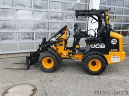 JCB 403 Klappdach / Schaufel + Gabel / nur 152h!