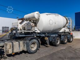 RENDERS BETON MIXER 12M3 + MOTOR (MALAXEUR/MISCHER)
