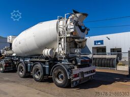 RENDERS BETON MIXER 12M3 + MOTOR (MALAXEUR/MISCHER)