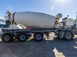 RENDERS BETON MIXER 12M3 + MOTOR (MALAXEUR/MISCHER)