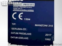 RAVNE PRESSES Manzoni 315