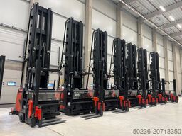 Linde Kommissionierer mit großer Plattform vor