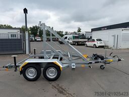 LORRIES Kabeltransport Anhänger 3,5 t mit el. Winde