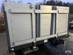 Fliegl Fahrzeugbau tps 200 2 axle flatbed trailer w/Folda