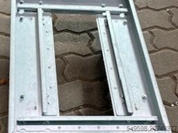 Trolleys for moving heavy parts 