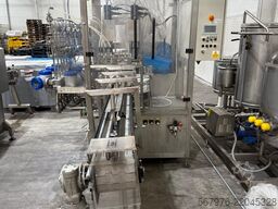 Wick und Schaefer GmbH Rotary Filler with Cap Sorter and Capper