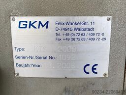 GKM Siebtechnik GmbH KTS 2000/3