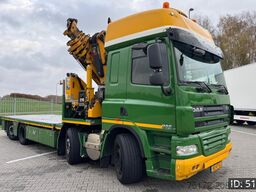 DAF CF 85.410 SC, Euro 5, 8x2 / Hiab 422 EP5 + Radi...