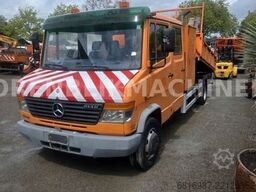 MERCEDES-BENZ Vario 814D KIPPER MIT PALFINGER KRAN