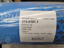 KBA (Koenig & Bauer) inking + dampening rollers