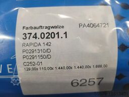 KBA (Koenig & Bauer) inking + dampening rollers