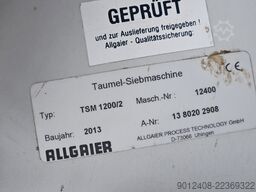 Allgaier Process Technolgy GmbH TSM 1200/2