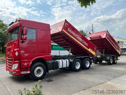 DAF XF 530 FAT, 6x4, Kempf 3-Seiten Kipper, Bordmatik