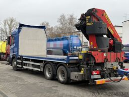 SCANIA R500 6x4 Pritsche mit Kran Palfinger PK53002 SH