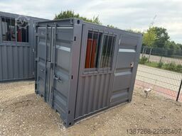  7 Fuß Container , Neuwertig, Seitentür & Fenster