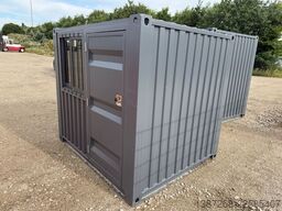  7 Fuß Container , Neuwertig, Seitentür & Fenster