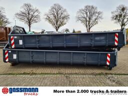  Abrollcontainer mit Klappe ca. 11m³, überfahrbar