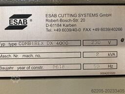 ESAB Combirex DX 4000