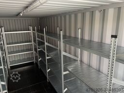 Other 20’ DV mit Fachbodenregalen, Licht, Tür