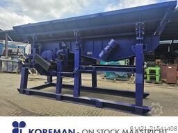 Test SBM Aufgabebunker mit Vibrations Rinne und Grizzly Siebmaschine (kopie)