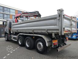 Mercedes-Benz Arocs 3643 | 8X4 Tridem | 3 Side Tipper | Fassi...