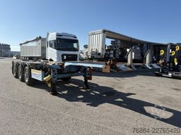 CARNEHL CCS/MHS CONTAINERCHASSI FRONT/HECK-SCHIEBER 1X20FT, 2X20FT , 1X40FT