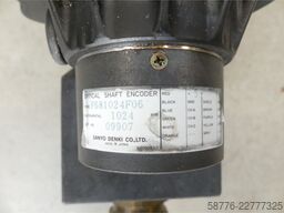 Sanyo Denki AC Servo Motor mit F681024F06 / 09907 Optical Shaft Encoder