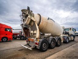 MAN TGS 18.400 BLS 4X4H+SEMI-MIXER 12M3