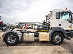 MAN TGS 18.400 BLS 4X4H+ SEMI-MIXER 12M3