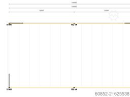 5x10m Lagerbühne , Belastung : 500kg/qm Unterkante: 3m ,ca. 50qm , Systembühne