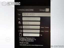 DMG MORI CLX 450 V6