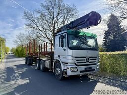 Mercedes-Benz Actros 2644 Holz Kran Palfinger SRX47/Komplettzug