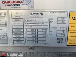 SCHMITZ CARGOBULL SKO 24/L*Doppelstock*Pal.-Kasten*Liftachse
