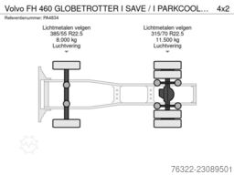 Volvo FH 460 GLOBETROTTER I SAVE / I PARKCOOL / DYNAM...