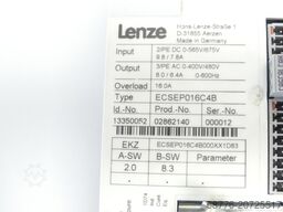 Lenze ECSEP016C4B Servo Modul Id.-Nr. 13350052 SN: 000012 --
