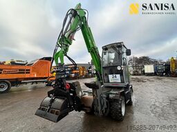 Hansa Maschinenbau APZ531/SW/Friedhofsbagger/Allrad/TeleArm