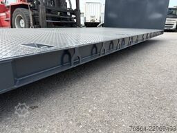  ABROLLPLATTFORM 6,50M X 2,50M ,SOFORT VERFüGBAR