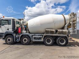 MAN TGS 32.360 BB+STETTER 9m3