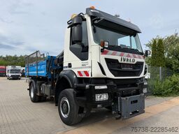 IVECO Trakker 330 4x4 Meiller Kipper+Hiab 088B-2 Funk