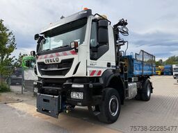 IVECO Trakker 330 4x4 Meiller Kipper+Hiab 088B-2 Funk