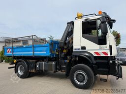 IVECO Trakker 330 4x4 Meiller Kipper+Hiab 088B-2 Funk