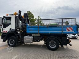 IVECO Trakker 330 4x4 Meiller Kipper+Hiab 088B-2 Funk