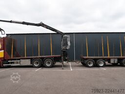 Scania R 580 V8 6X4 LOGTRANSPORT COMBI WITH KESLA 2112...