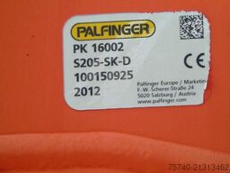 DAF CF 85.410 + 8X2 + PALFINGER 16002 +EURO 5 + REMOTE
