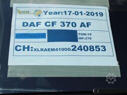 DAF CF 370 FA 370 + euro 6 + ssc + full option