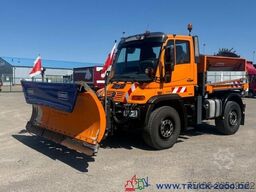 Unimog U400 238PS Winterdienst + Streuer + 3m Schild
